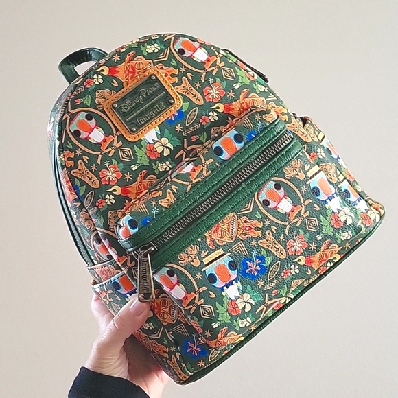 Loungefly Handbags - Tikiroom Loungefly Backpack NWT